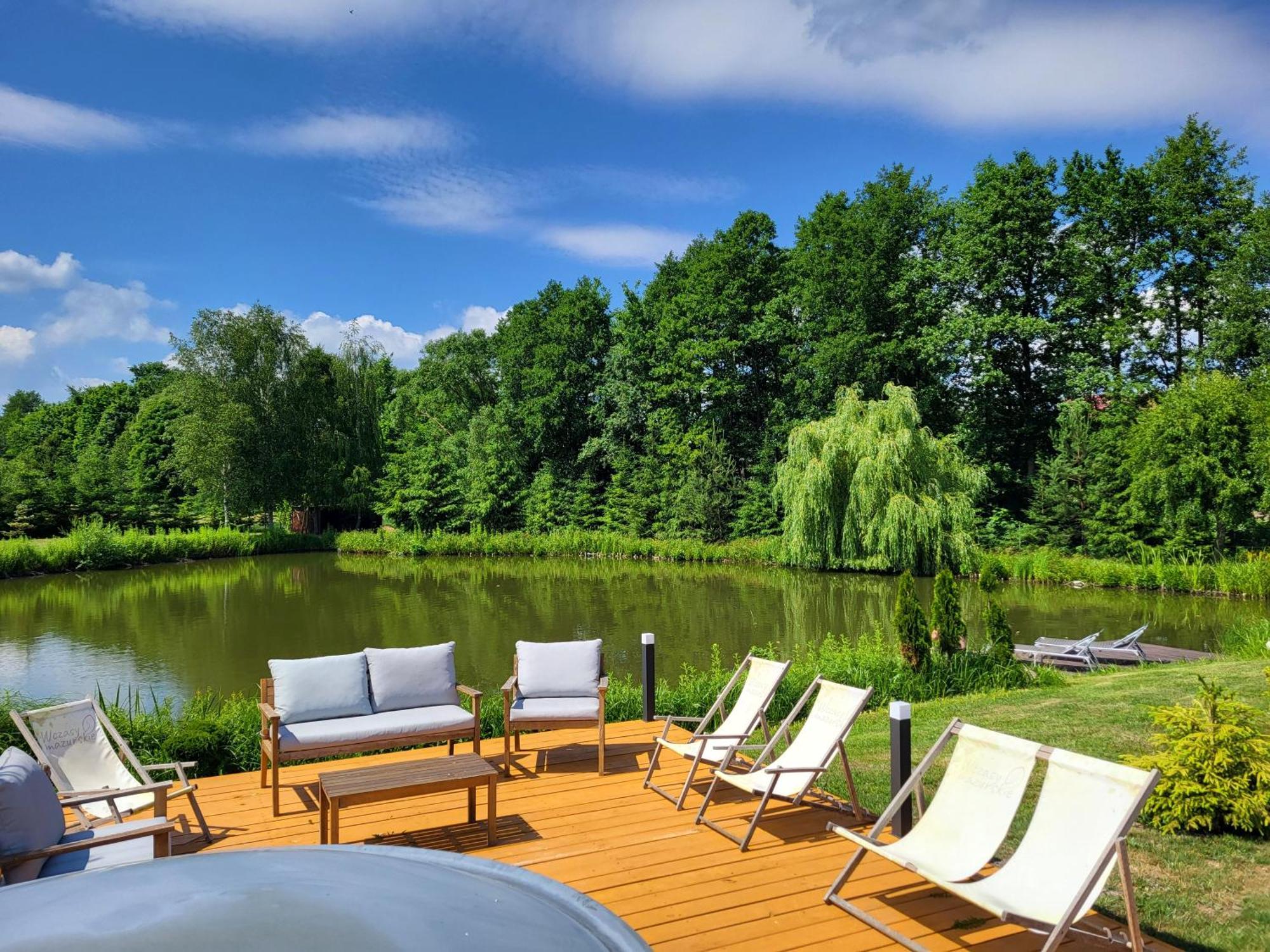 Wczasymazurskie - Domek Caloroczny " Lawenda" Mazury Moldzie Exterior photo